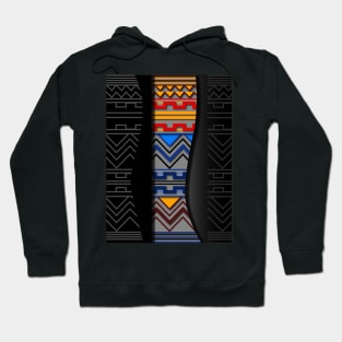 Patterned Hoodie